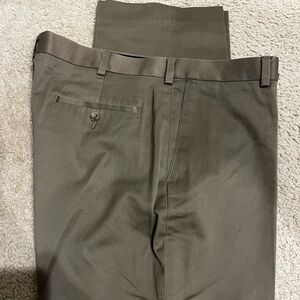 Men's Axist dark Tan Khaki Flst Front Pants​